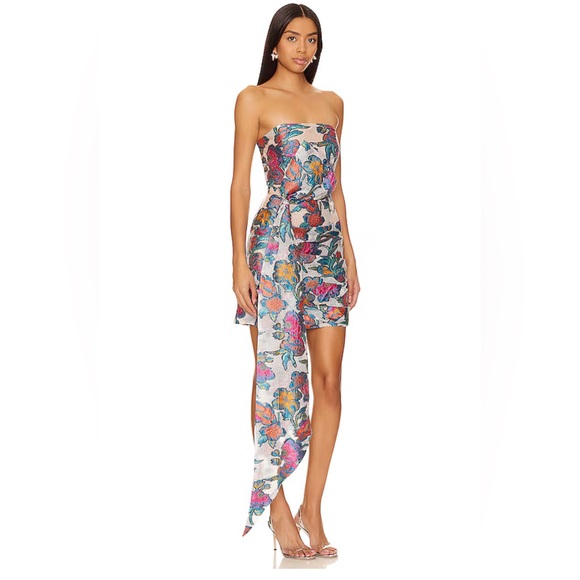 ELLIATT Violetta Dress in Multicolor dress - Picture 3 of 13